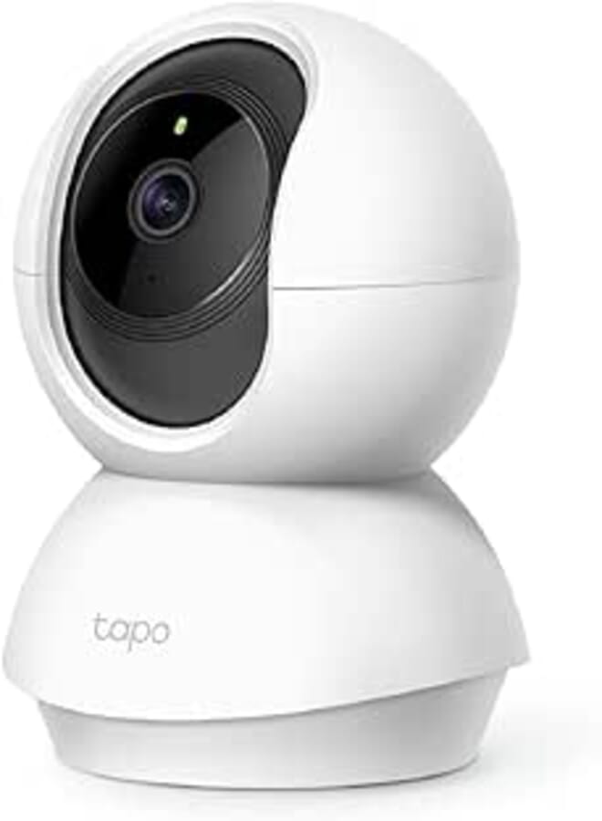 Tapo TP-Link Pan/Tilt Security Camera for Baby Monitor, Pet Camera w/Motion Detection, 1080P, 2-Way Audio, Night Vision, Cloud & SD Card Storage, Works with Alexa & Google Home ( C200)